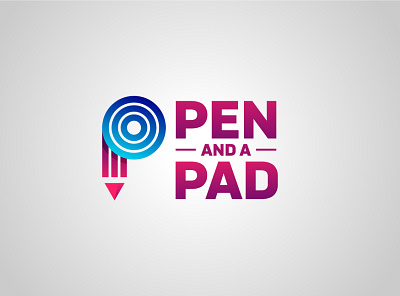 Pen and a Pad 02 app branding design icon illustration logo typography ux vector web