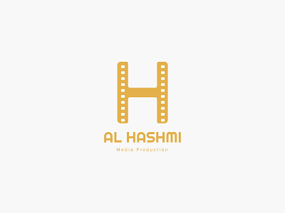 Al Hashmi Logo art design flat icon illustration illustrator logo logodesign logos media media logo minimal monogram