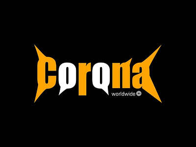 Corona | Logo brand branding cirona design flatdesign logo typo typography
