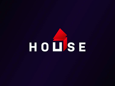 House black design house illustrator logo logodesign logotype photoshop typography