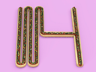 H is for Hotdog