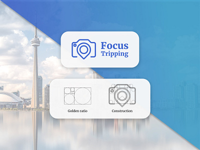 Focus Tripping - Logo concept app branding design icon illustration logo ui ux web website