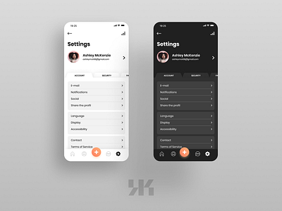 Settings | UI Challenge 7/50