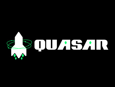 Quasar adobe adobeillustator branding design graphic design logo