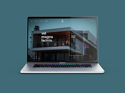 Architecture firm landing page