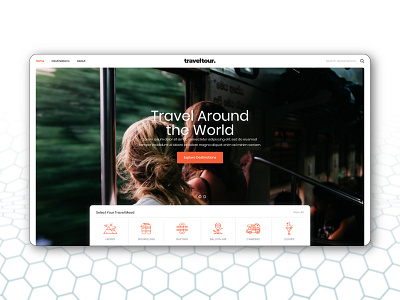 Travel Tour Landing Page