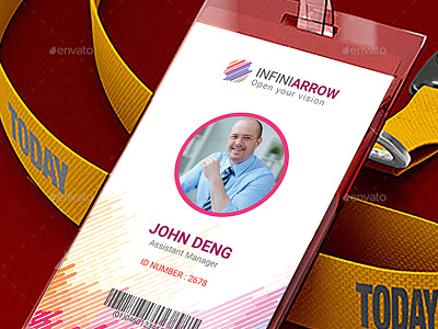 Multipurpose Business ID Card brand identity card employee entry pass identity card job journalist card medical card membership mockup name tag office offices card pass staff credentials university id card