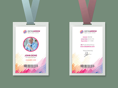 Multipurpose Business ID Card brand identity card employee entrypass identitycard job journalistcard medicalcard membership mockup nametag office officescard pass staffcredentials universityidcard