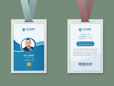 Content Marketing Office ID Card