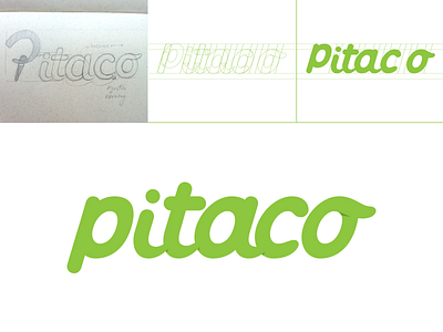 pitaco logo app brand branding escrita fun game handwritten letra lettering logo logotipo logotype marca mark soccer tipo tipografia type typography