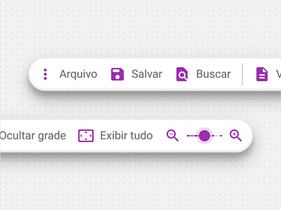 Neomorphic, huh? app gui neomorphic neomorphism purple style toolbar ui ux