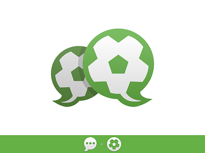 Pitaco brand branding concept flat football green icon logo mark soccer startup symbol