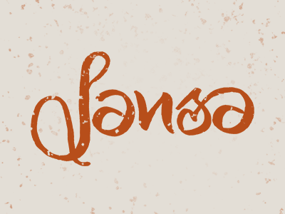 Sansa Lettering