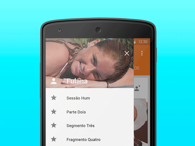Android App Menu android android l google grid interface material material design menu ui user interface ux