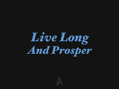 Live long and prosper actor movies nerd rip science fiction space spock star trek tv