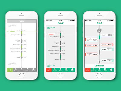 Prototype to UI app appstore interface ios ipad iphone timeline ui ux wip
