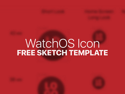 WatchOS Icon Template apple apple watch free giveaway icon sketch template watch