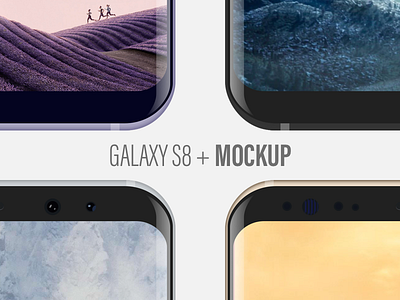 Samsung Galaxy S8 + Mockup Giveaway