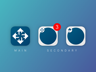 Main and Secondary App Icons