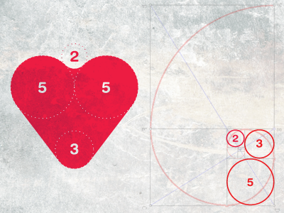 Golden Ratio Heart