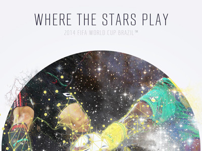 Where the Stars Play 01 bieleib brasil brazil design featured felix gabriel gabriel felix illustration ilustação personal personal project pessoal project projeto pssoal rio de janeiro soccer world cup worldcup