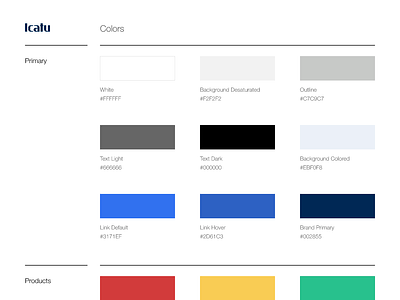 Style guide II atomic design brand branding color palette colors colours design system styleguide ui ux