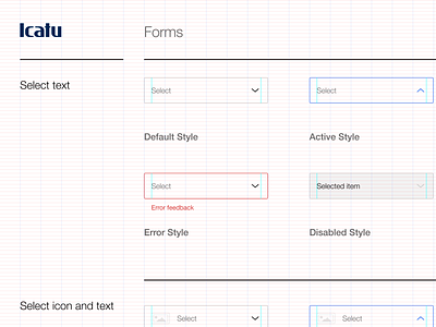 Style guide III atomic design brand brand identity branding design system forms interaction styleguide ui user interface ux