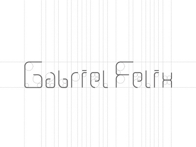 Gabriel Felix Logotype brand branding construction contrução felix gabriel grid identity logotipo logotype minimal minimalist minimalista sans sans serif tipo tipografia type typeface visual visual identity