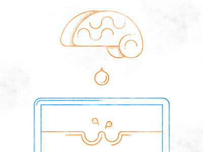 Computer Brain brain computador computer cérebro illustration illustrator landing laptop line mac notebook pc wip