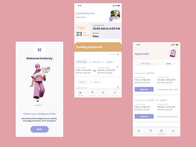 Nursly - Nurse Scheduling App