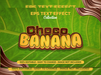 choco banana eps ext effect sign