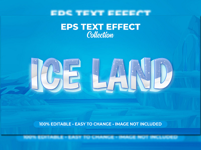 ice land type style sign