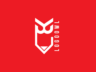 logo owl minimal