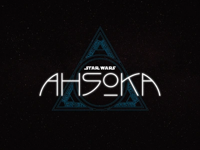 Star Wars | Disney+ Logotype Collection: Ahsoka ahsoka branding clone wars design disney entertainment logo jedi lettering logo logo design logotype logotype design star wars star wars art starwars television typography typography design typography logo