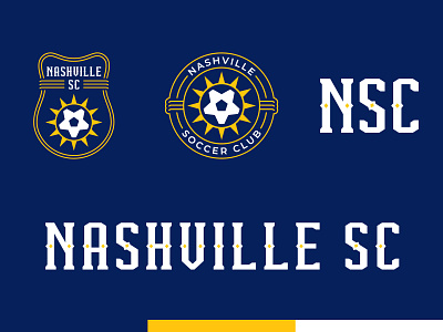 Nashville SC (NSC) brand branding city crest design football guitar identity logo mls music nashville shield soccer sports tennessee