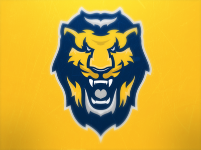 Lion bear beast design lion logo mascot matthew doyle sports tiger vector