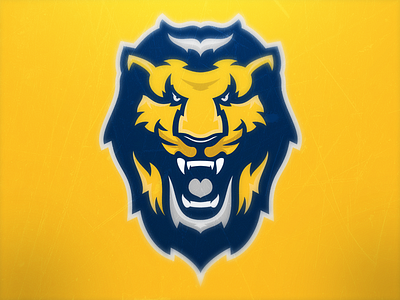 Lion bear beast design lion logo mascot matthew doyle sports tiger vector