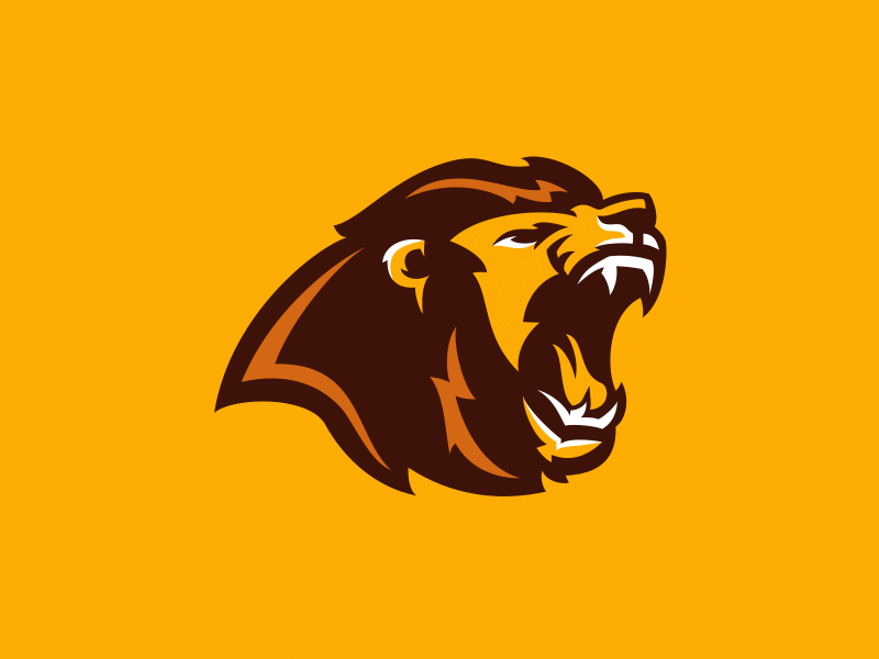 Brown Lion Gaming claw design gaming lion logo mascot matthew doyle roar sports vector