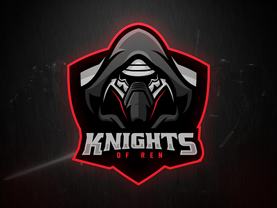 Knights of Ren force awakens illustration knights of ren kylo ren matthew doyle sports star wars vector