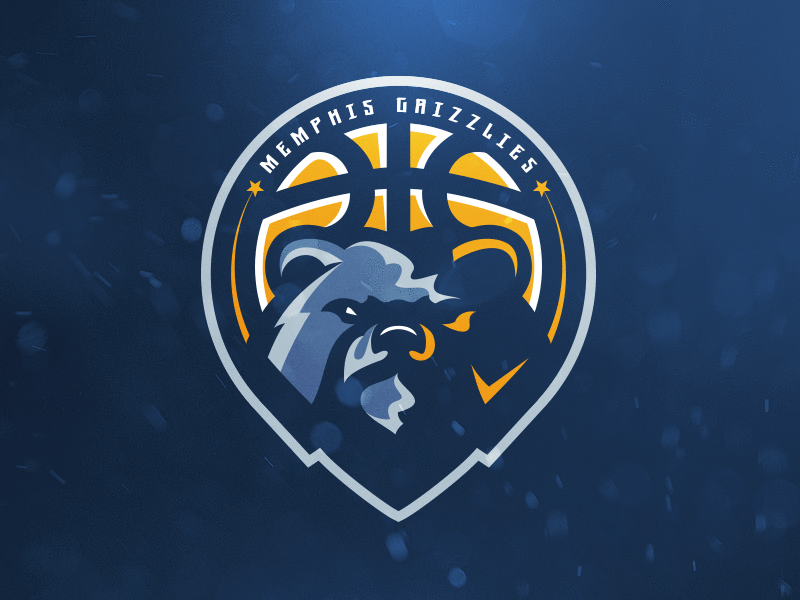 Memphis Grizzlies basketball bear brand grizzlies logo mascot matthew doyle memphis sports vector