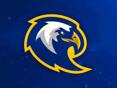 Eagle (For Sale) animal design eagle football hockey logo mascot matthew doyle sharp sports vector