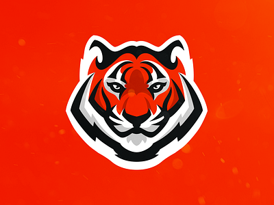 Tiger (For Sale) brand logo mascot matthew doyle roar sports tiger