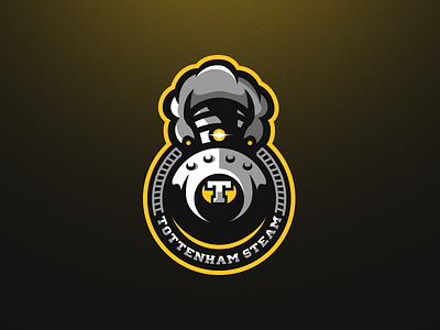 Tottenham Steam Branding Options canada freighter hockey junior logo mascot sports steam tottenham tracks train vector