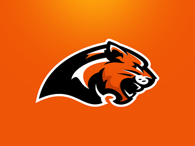 Chicago Wildcats Secondary animal brand branding design esports football logo mascot matt doyle matthew doyle nfl sport sport logo sports team vector wildcats