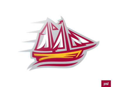 Baltimore Clippers baltimore boat brand branding clipper clippers design esports football logo mascot matthew doyle sails sport logo sports water