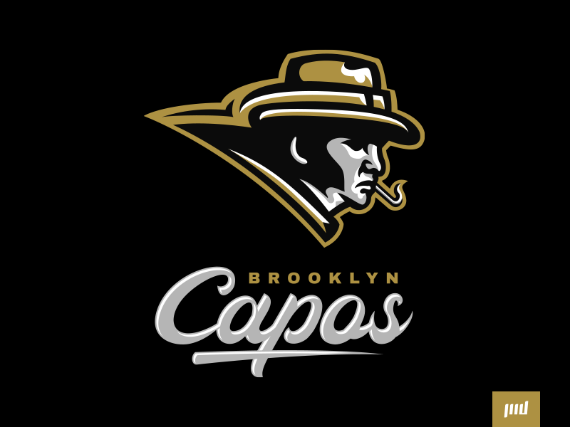 Brooklyn Capos Full Branding by Matthew Doyle on Dribbble