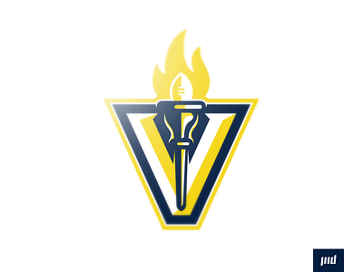 Indianapolis Volunteers brand design esports football indianapolis indy logo mascot sports team torch v vector volunteers