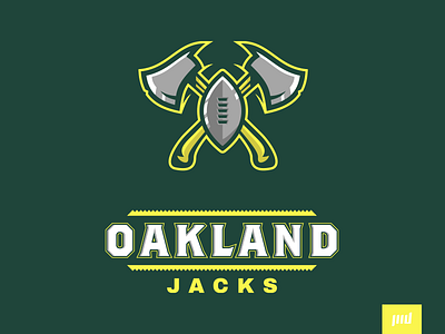 Oakland Jacks Full Branding