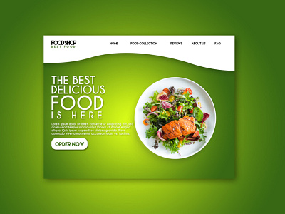 Food banner design 🔥 banner design design food banner food landing page grapicsdesign