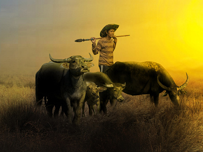 Cowboy Manipulation grapicsdesign manipulation photoediting photoshop photoshopmanipulation